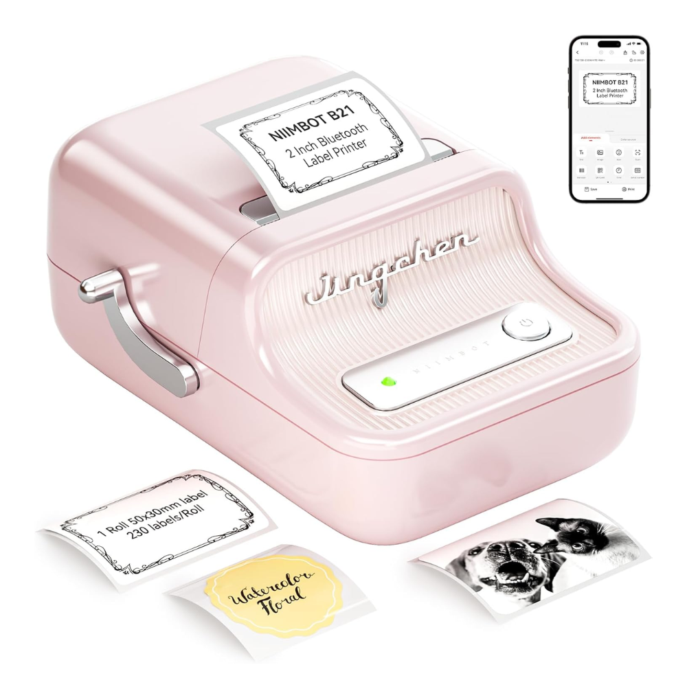 NIIMBOT B21S Smart Portable Label Printer