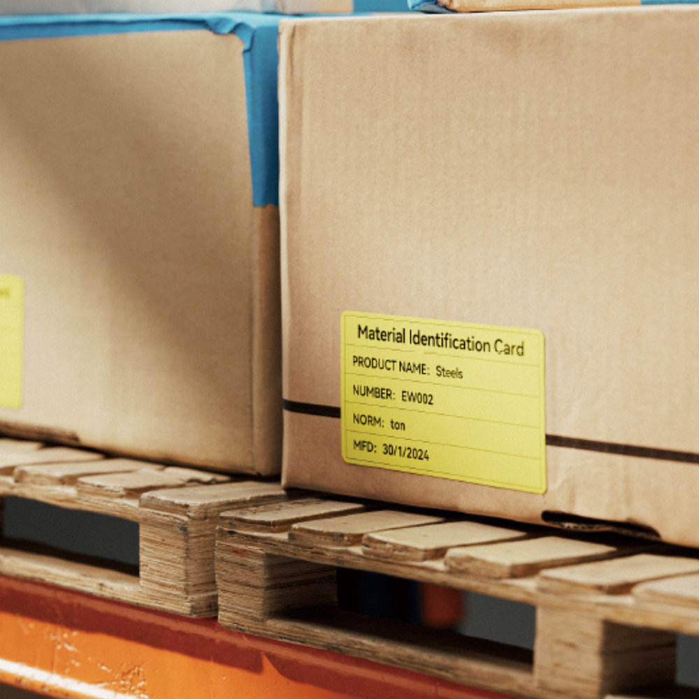 Colored Labels for Industrial