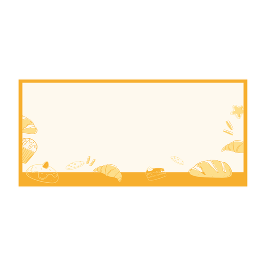 Bread Labels - 50x90mm (65 pcs) - B Series