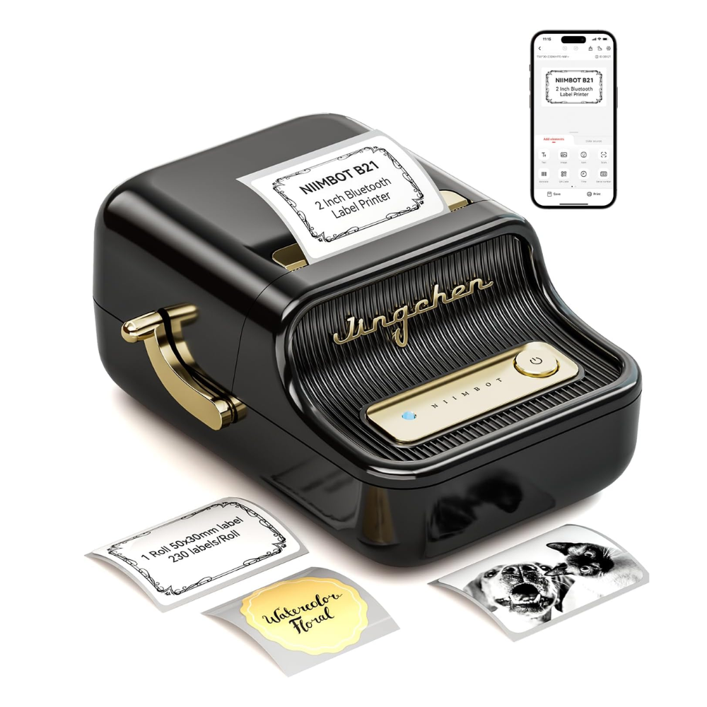 NIIMBOT B21S Smart Portable Label Printer