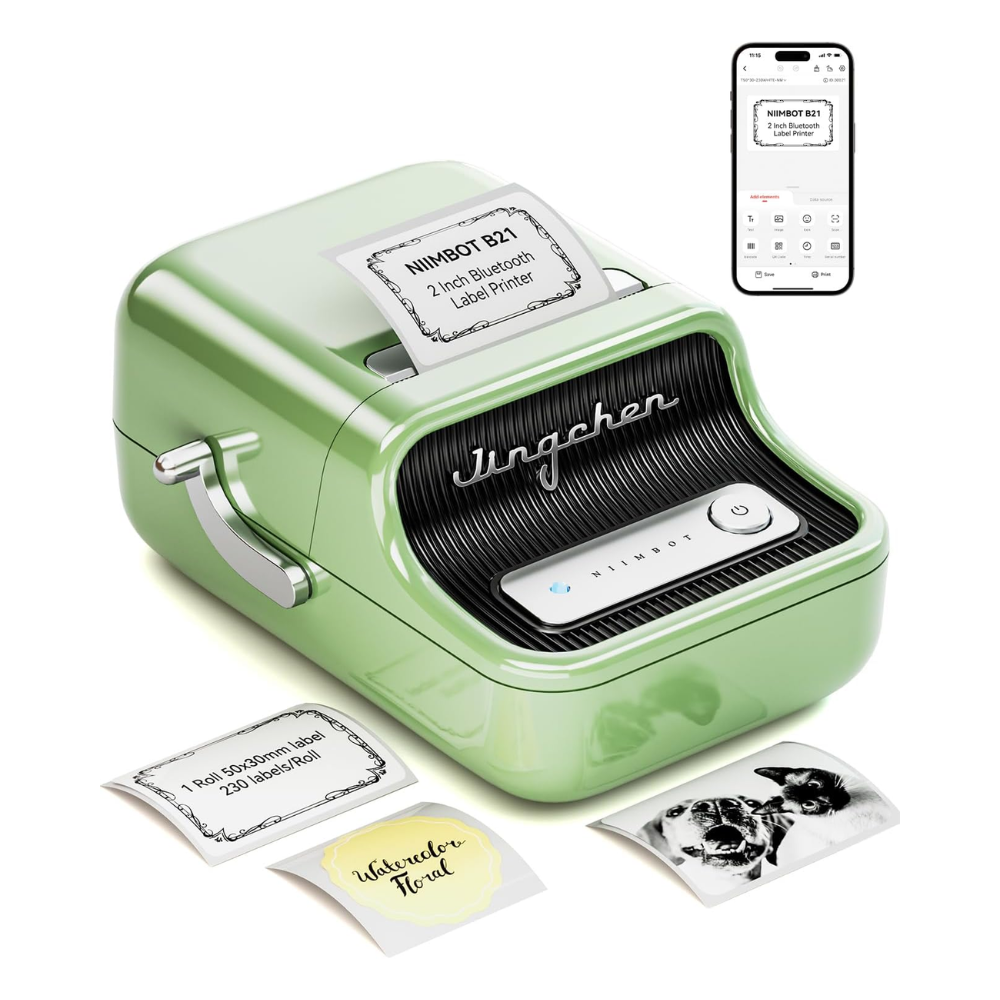 NIIMBOT B21S Smart Portable Label Printer