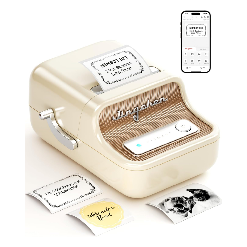 NIIMBOT B21S Smart Portable Label Printer