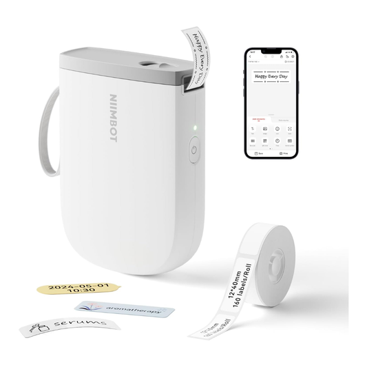NIIMBOT D11_H Slim Portable Label Printer