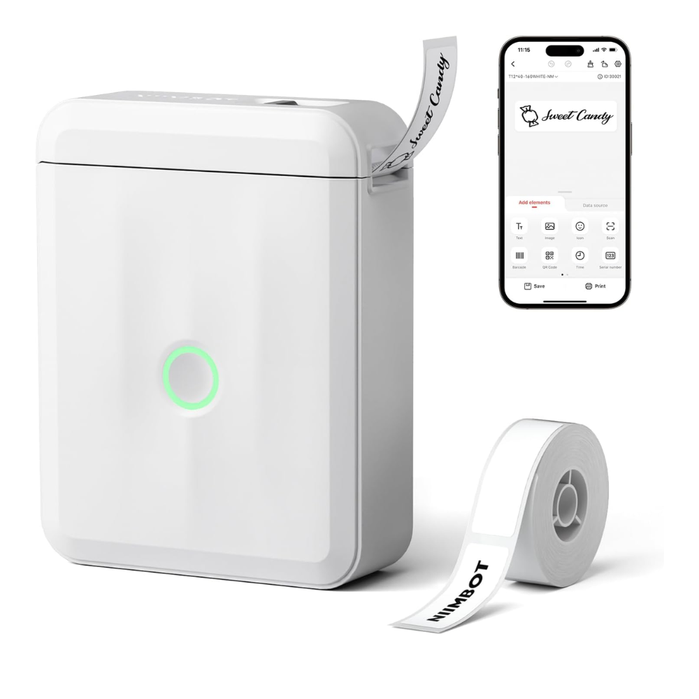 NIIMBOT D110_M Slim Portable Label Printer