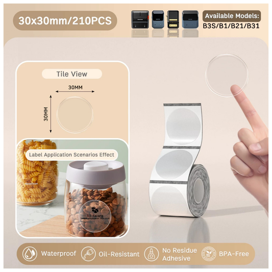 Transparent Labels for Home – Niimbot Philippines